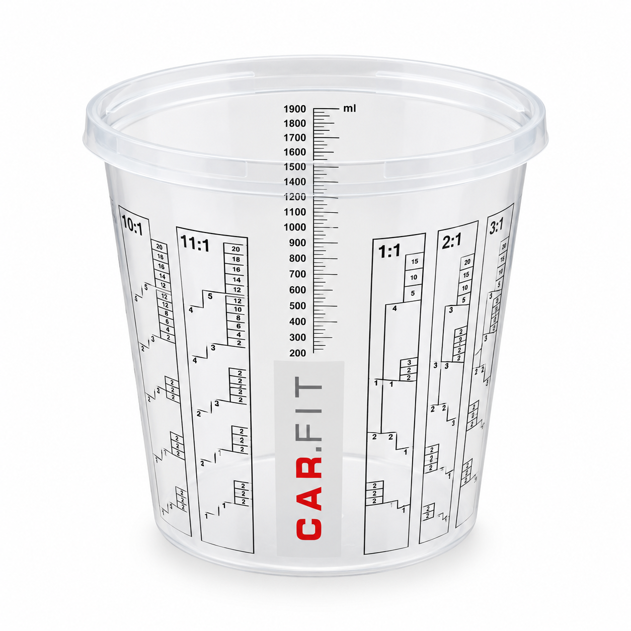 Cana gradata mixare, C.A.R. FIT, 2300L